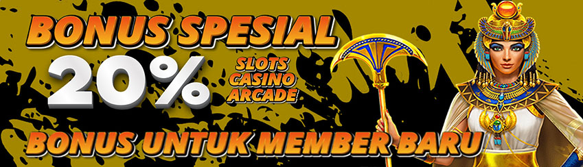 BONUS NEW MEMBER 20%